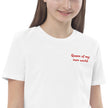 Queen of my World – Bio - Shirt für starke Mädchen - Babylions