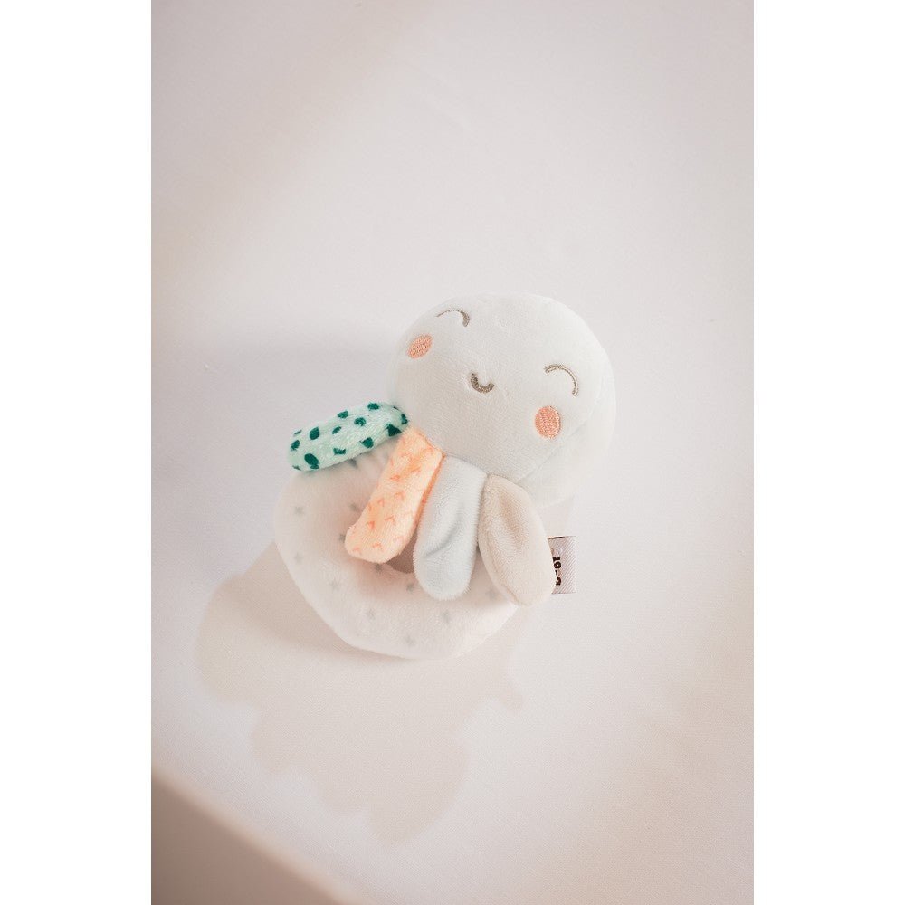 Rassel - Plüschtier „Löwe & Krake“ - Babylions