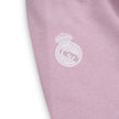 Baby Hose Real Madrid rosa weiche Baumwolle mit Logo bequem elastischer Bund für Neugeborene Babybekleidung