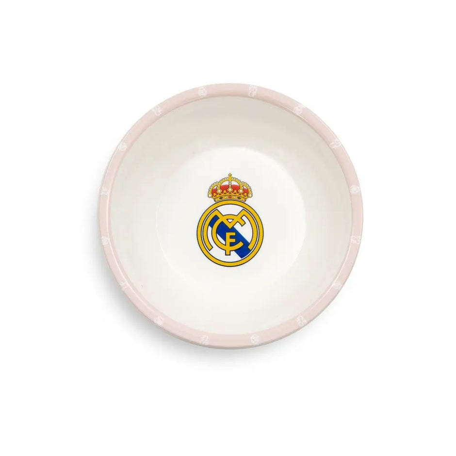 Baby Teller Real Madrid rosa BPA-frei aus dem 5-teiligen Geschirrset