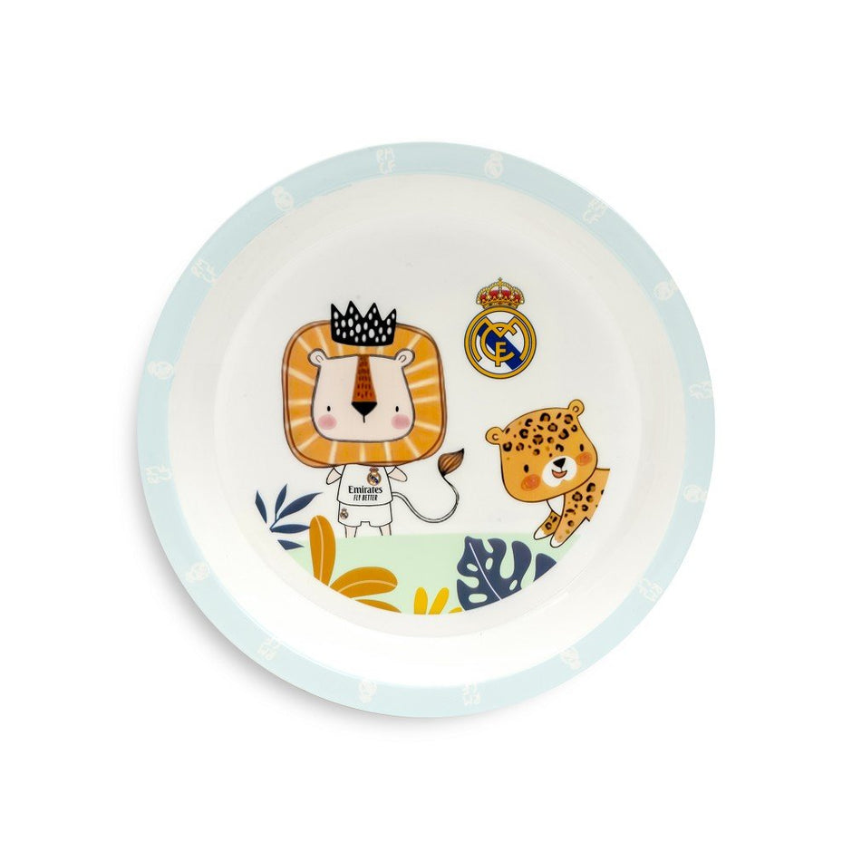 Real Madrid Baby Geschirrset 5 - teilig – Rosa oder Blau - Babylions