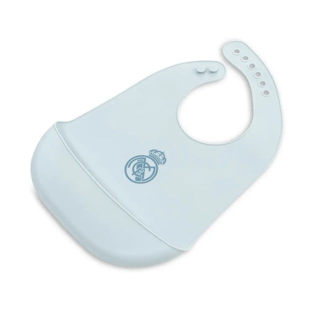 Real Madrid Baby Silikon Lätzchen blau verstellbar wasserdicht BPA frei