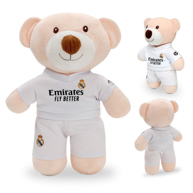 Real Madrid Teddybär mit Trikot – Offizielles Fanprodukt - Babylions