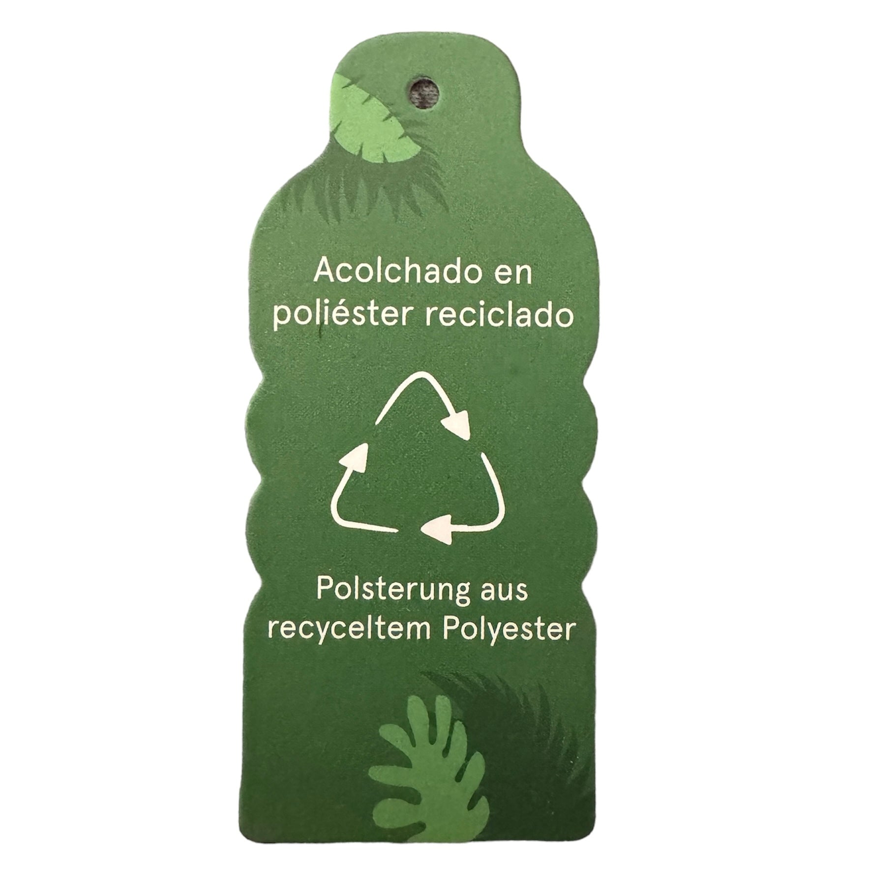 Polsterung aus recyceltem Polyester, nachhaltiges Material für Babyprodukte und Spielzeug