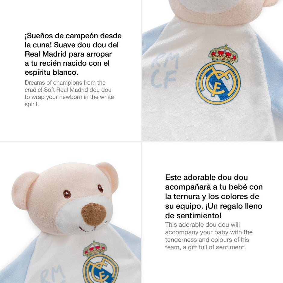 Schmusetuch Real Madrid Dou Dou Oso - Babylions