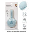 Real Madrid Schnullerhalter aus Silikon blau in Verpackung