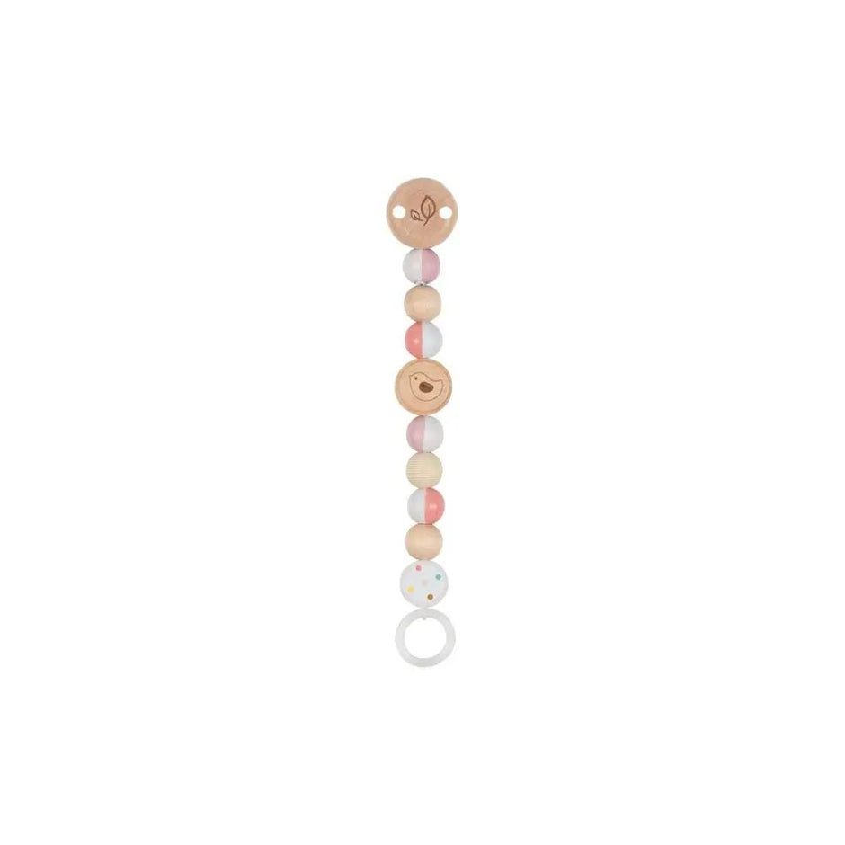 Schnullerkette mit Motiv – Auto oder Vogel - Babylions