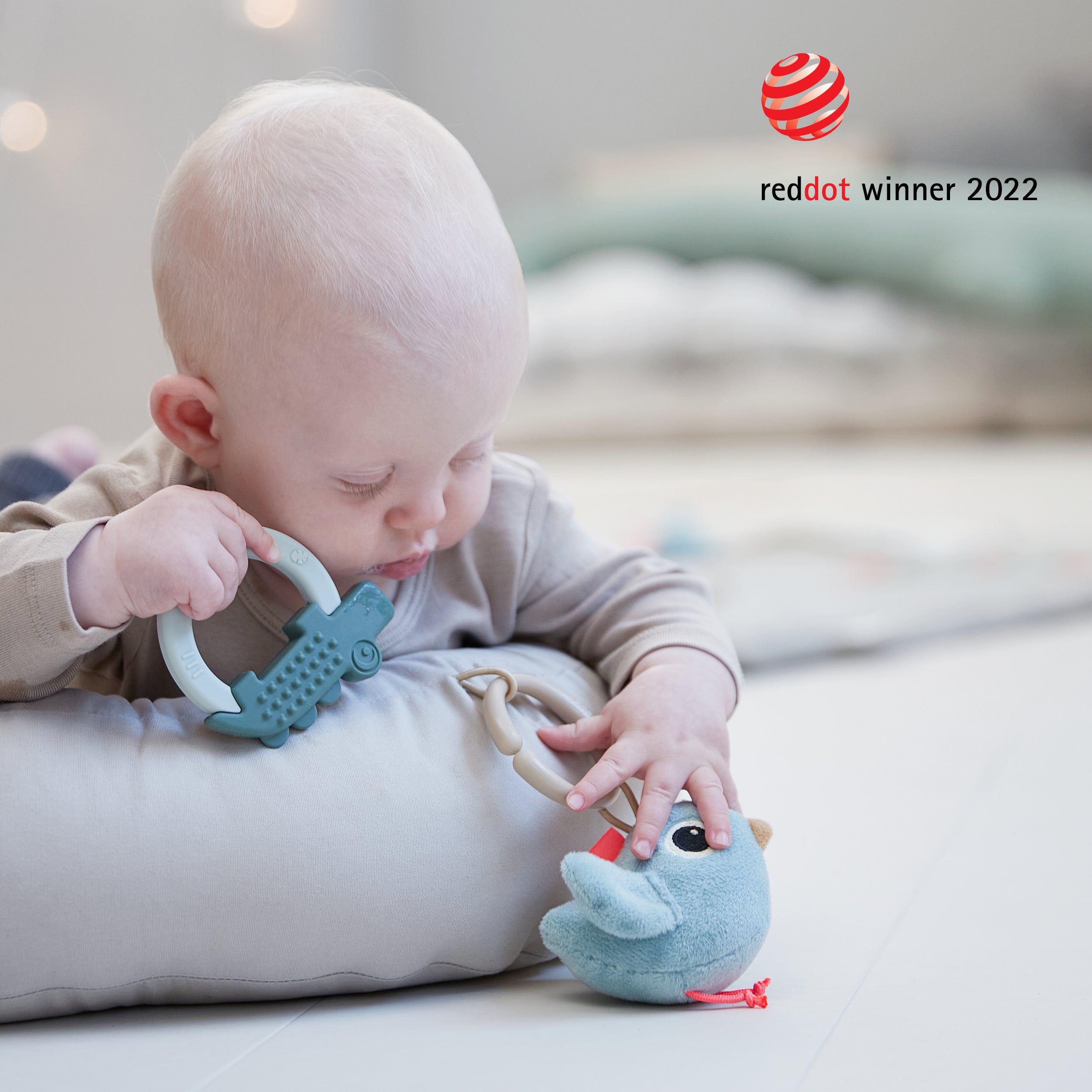 Spielbogen - Set: Cozy Lounger + Meerestiere - Hängespielzeug – 20 % sparen - Babylions