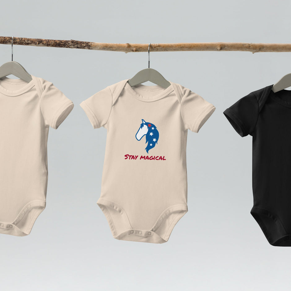 Stay Magical – Bio - Babybody mit Einhornzauber - Babylions