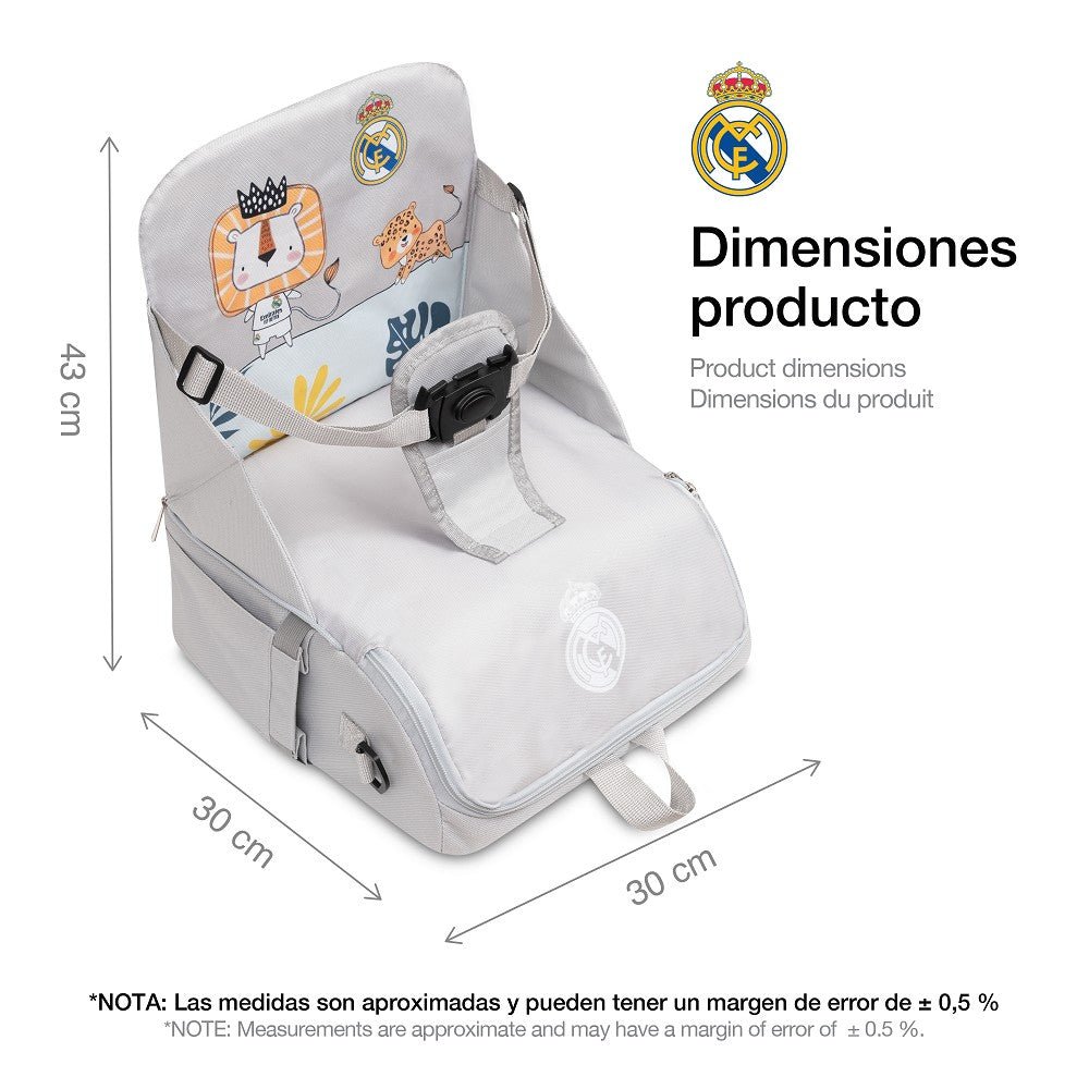 Tragbarer Hochstuhl (Reise - Hochstuhl) – Real Madrid - Babylions