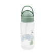 Trinkflasche mit Strohhalm – Grün & Pink - Babylions