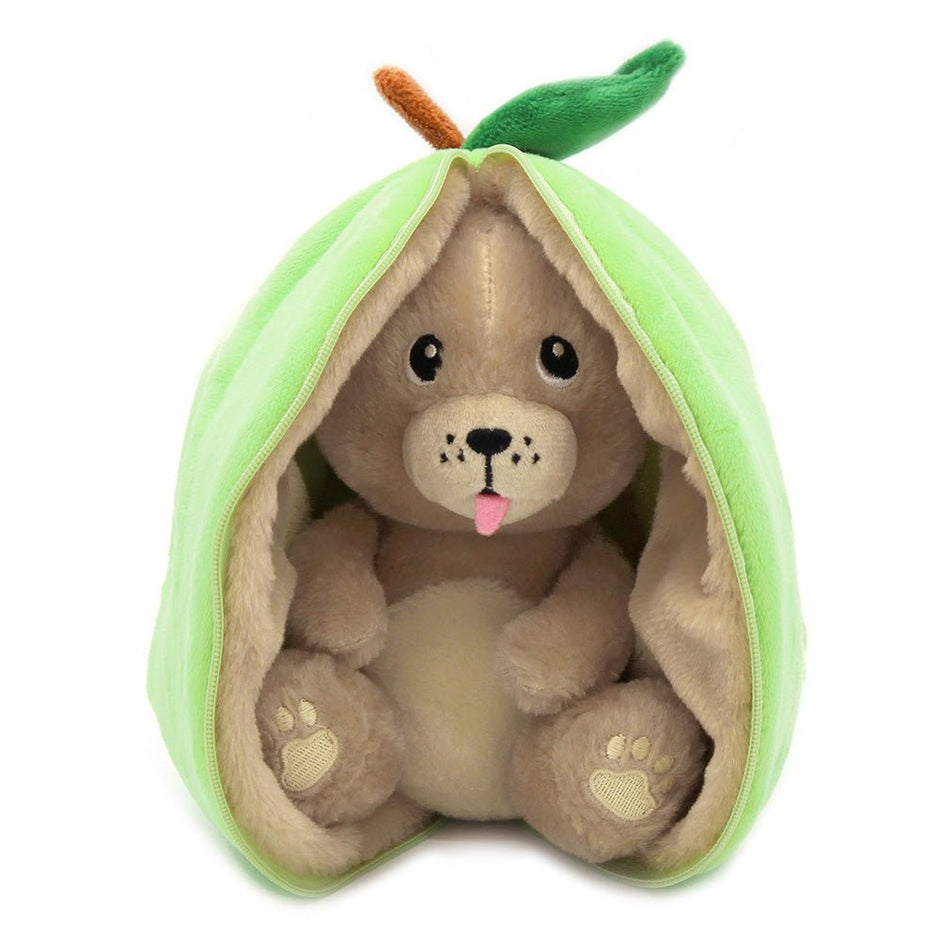 Veggie - Serie – 2 - in - 1 Plüschfigur Tier & Frucht/Gemüse in einem - Babylions