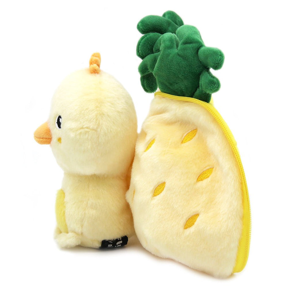 Veggie - Serie – 2 - in - 1 Plüschfigur Tier & Frucht/Gemüse in einem - Babylions
