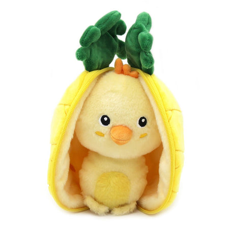 Veggie - Serie – 2 - in - 1 Plüschfigur Tier & Frucht/Gemüse in einem - Babylions