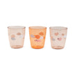 Yummi Mini Trinkgläser 3er - Pack – Grün & Pink - Babylions